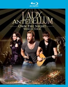 LADY ANTEBELLUM - Own The Night World Tour (blu ray)
