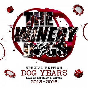 Winery Dogs - Dog Years Live In Santiago & Beyond 2013-2016 (bd+cd)